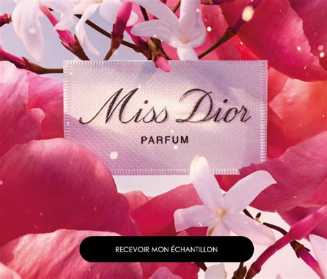 miss dior echantillon gratuit